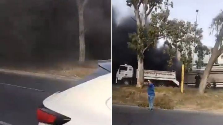 CDMX: Incendio en Río de los Remedios provoca movilización de cuerpos de emergencia