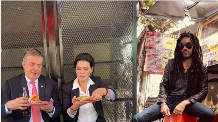 ¿Cuál es el lugar donde comieron Marcelo Ebrard, Rosalinda Bueso y Lenny Kravitz en la Roma Norte?