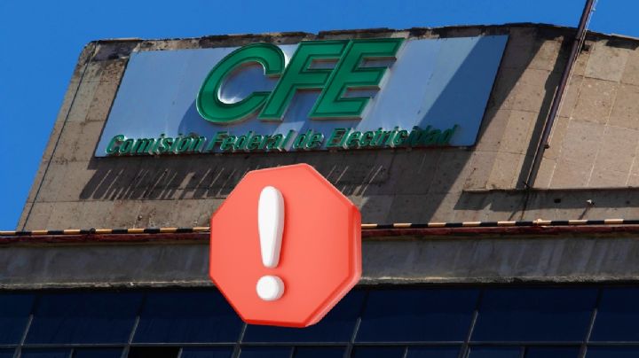 CFE lanza aviso a los usuarios con recibos de luz vencidos