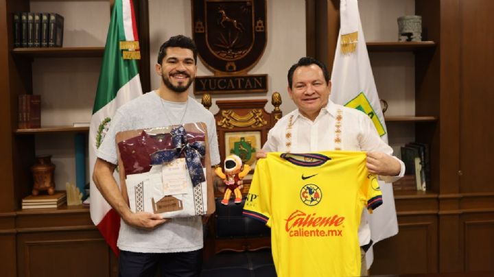 Gobierno de Yucatán da fuerte impulso al deporte con visita de Henry Martín