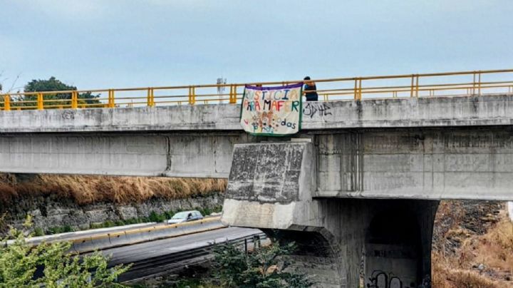 El Puente Sin Fin se convierte en símbolo de lucha: exigen justicia para Mafer