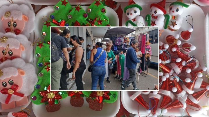 Así se vive el 24 de diciembre en el mercado de Veracruz
