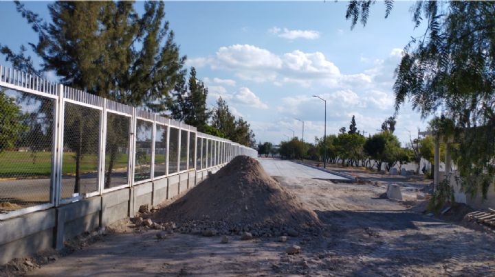 Así está quedando el paradero de Santa Rita en León