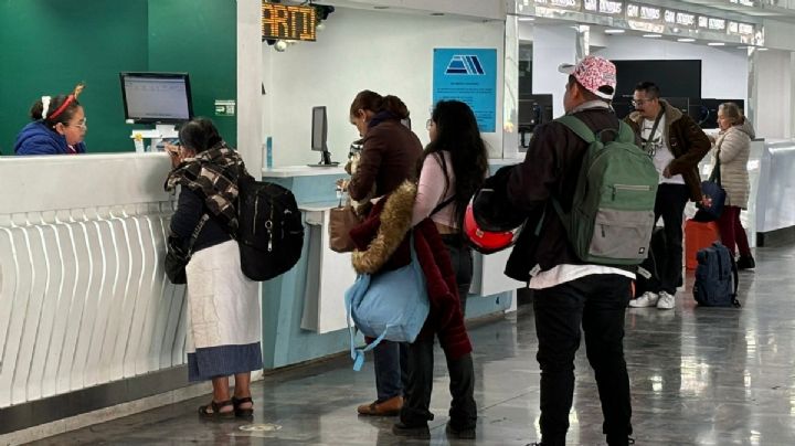 Prevén saturación de la central de autobuses de Pachuca con retorno de viajeros