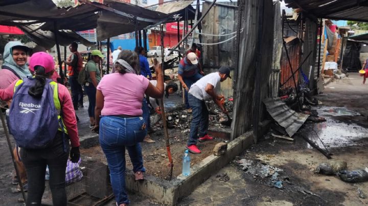 En plena Navidad, incendian por segunda vez el Mercado Central de Acapulco; hay perdidas de 3.3 mdp