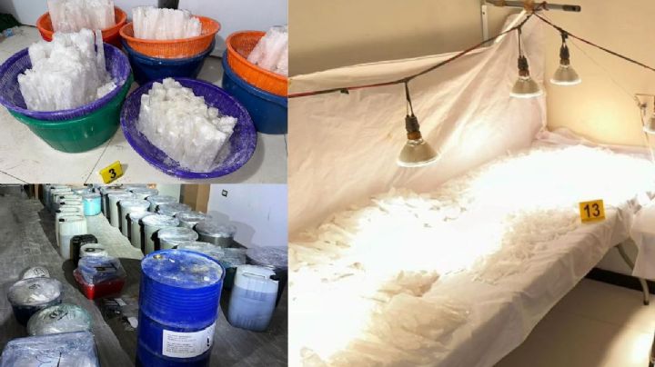 Culiacán: Así es la casa donde encontraron 200 litros de metanfetamina líquida | FOTOS