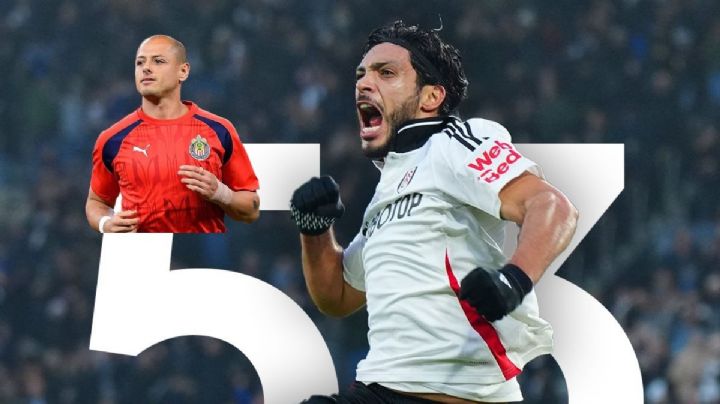 El golazo con el que Raúl Jiménez hizo historia; está a nada de superar el récord del "Chicharito"