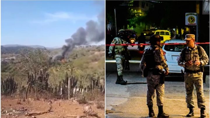 VIDEO: Grupo armado ataca comunidad en Guerrero, mata a hombre e incendia vivienda