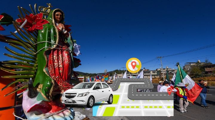 12 de diciembre: Esto deberán hacer los automovilistas por el Día de la Virgen de Guadalupe