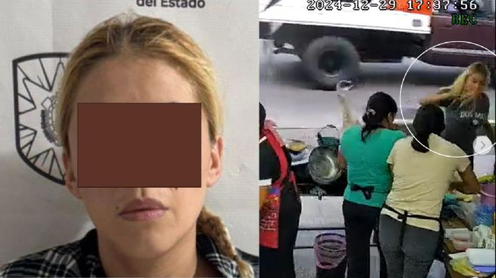 Detenida, la presunta culpable de arrojar aceite a vendedora en Xalapa; esto sabemos