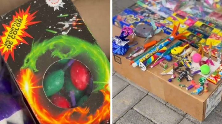 Meteoritos y cohetes, los peligrosos juguetes de pólvora en León