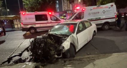 El momento exacto en que vehículo atropella y mata a 4 en Churubusco y Zaragoza