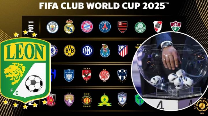 León entre Monterrey, Boca Juniors y Botafogo en el Bombo 3 del Mundial de Clubes