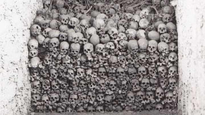 Así era la bodega de huesos humanos del Panteón de Santa Paula en Guanajuato