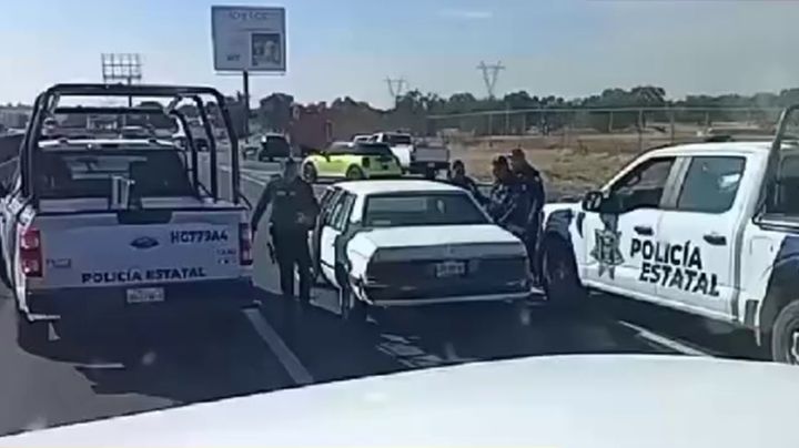 México-Pachuca: se desata asalto y persecución en plena autopista