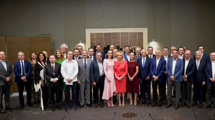 Sheinbaum tiene encuentro "amistoso" con Carlos Slim y Agustín Coppel