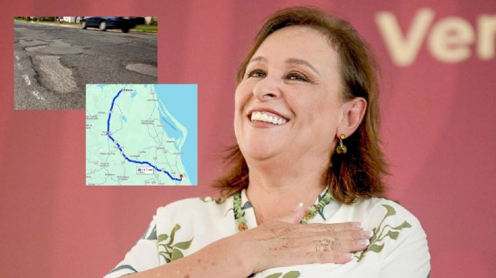 Para Rocío Nahle, esta es la peor carretera del estado de Veracruz
