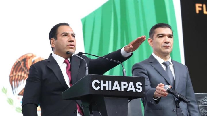 Volverá a reinar la paz en Chiapas, promete Eduardo Ramírez tras asumir como gobernador