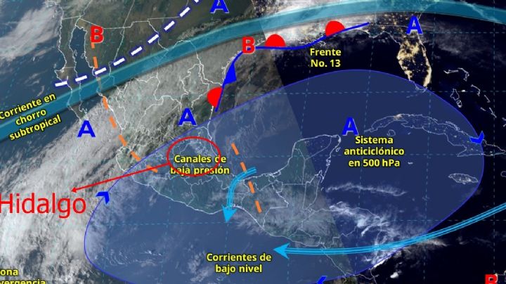 ¿Cómo estará el clima en Hidalgo este lunes 9 de diciembre?