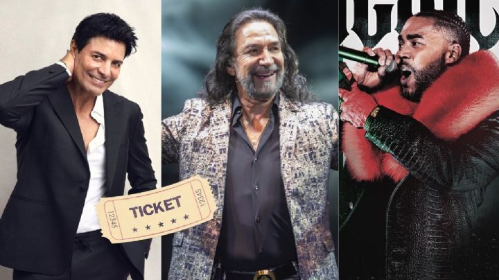 Chayanne, El Buki y otros artistas que darán conciertos en Veracruz