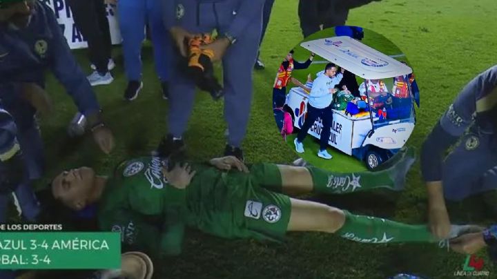 ¿Qué le pasó a Malagón? El portero del América se desvaneció tras vencer a Cruz Azul