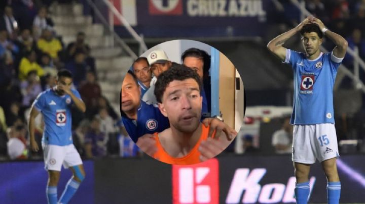 ¿Le robaron a Cruz Azul? Jugadores reclaman e insultan al árbitro Adonai Escobedo en el vestidor