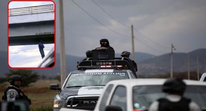 Muñeco de trapo es colgado de puente y causa terror en Michoacán