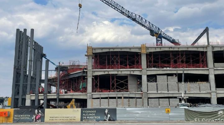 La construcción del Palacio de Hierro avanza al 70 %