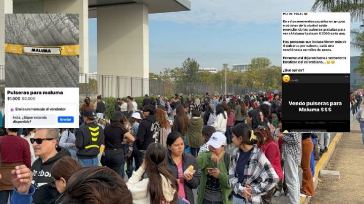 Revenden pulseras gratis de Maluma hasta en 3,000 pesos