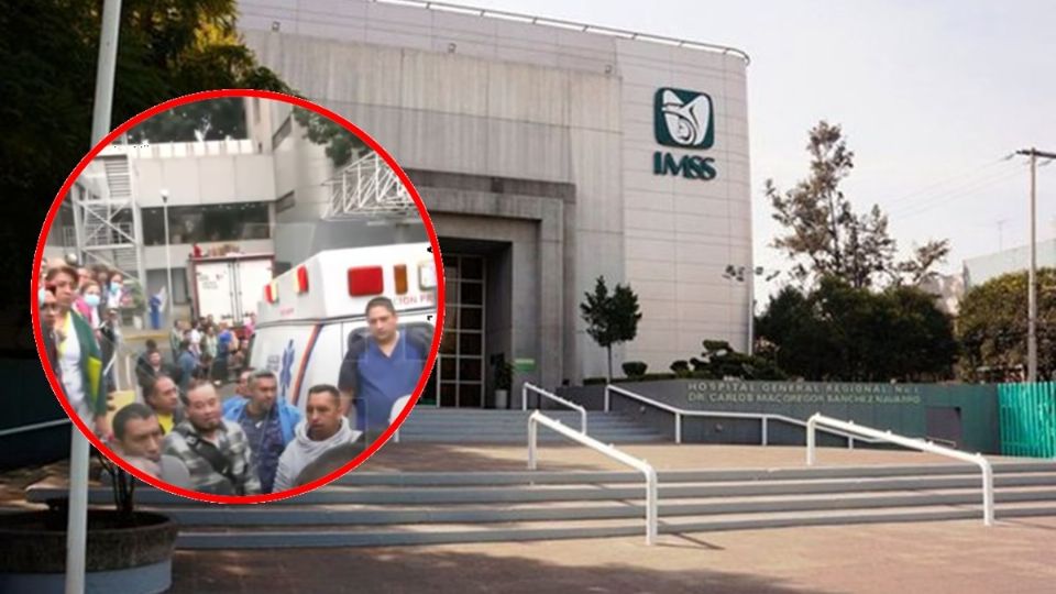 Balacera en hospital del IMSS en la alcaldía Benito Juárez; hay una persona lesionada