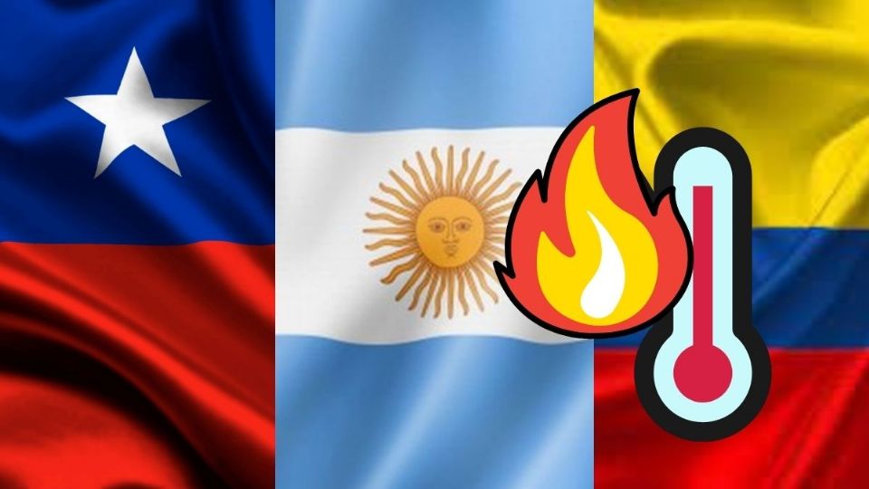 Temperaturas extremas golpean a Chile, Argentina y Colombia