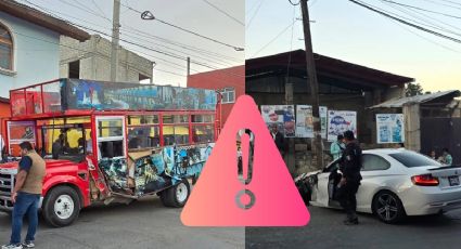 Real del Monte: Choque de auto particular contra turibus deja lesionados