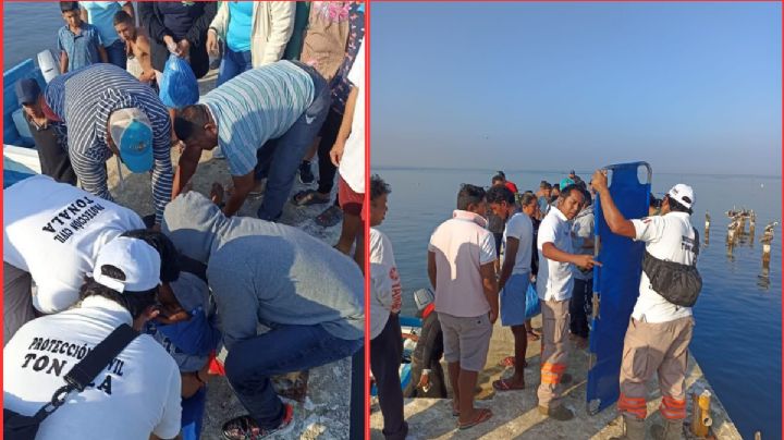 Chocan embarcaciones en Chiapas: hay 2 lesionados y 2 desaparecidos