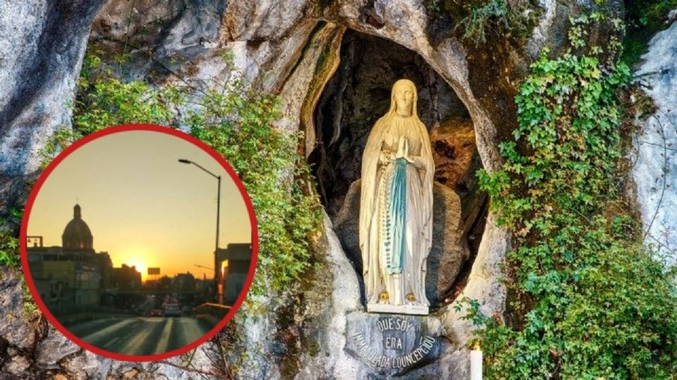 El santoral recuerda hoy a la Virgen de Lourdes. Tiene su templo en el bulevar Mariano Escobedo.