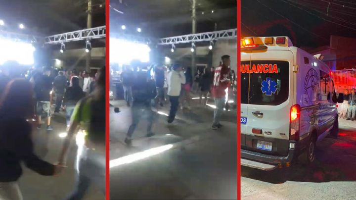 Baile patronal termina en balacera: 2 heridos