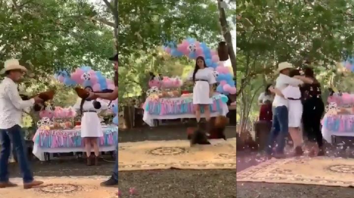 Revelación de género con pelea de gallos en Nuevo León causa controversia