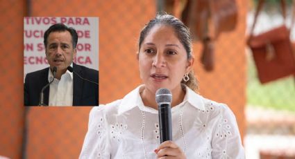 Alcaldesa de Acayucan responde a Cuitláhuac García: No voy a renunciar