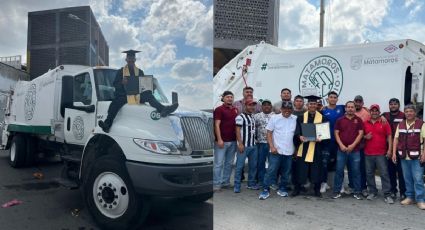 Israel trabajaba como recolector de basura en Matamoros, hoy es licenciado en derecho