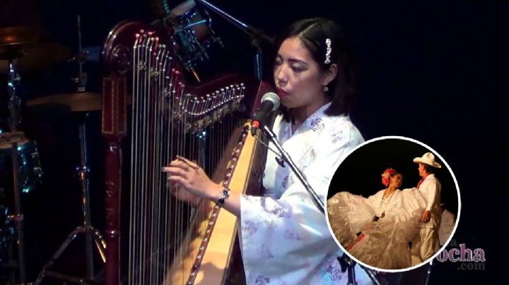 Natsumi Imamura; la arpista japonesa que toca Son Jarocho por el mundo