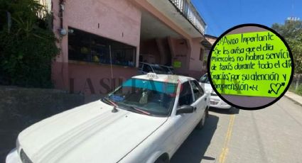 Por día de San Valentín, en Coyutla no habrá servicio de taxis
