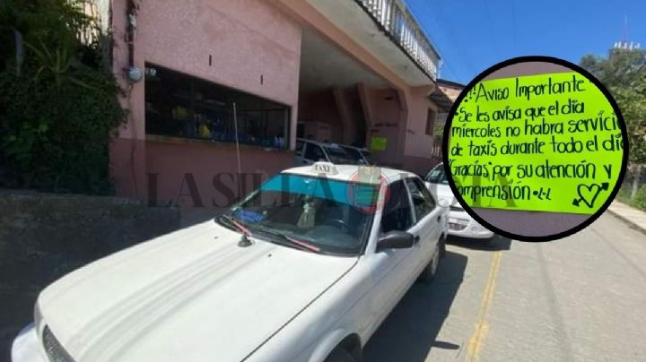 Por día de San Valentín, en Coyutla no habrá servicio de taxis