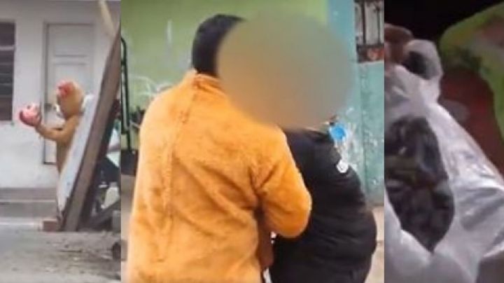 San Valentín: Policía se disfraza de "osito cariñosito" para atrapar a narcotráficantes | VIDEO