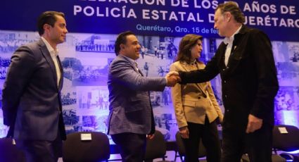 Asiste Luis Nava al 50 Aniversario de la Policía Estatal
