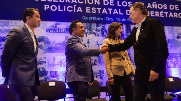 Asiste Luis Nava al 50 Aniversario de la Policía Estatal