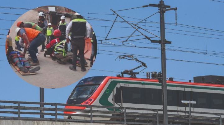 Trabajadores del Tren Interurbano no tenían arnés; Lía Limón difunde video