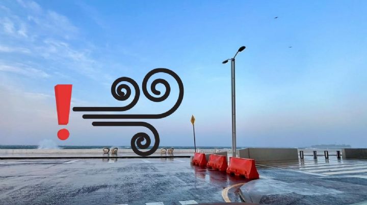 Alertan por norte explosivo de 110 km/h que llegará este sábado a Veracruz