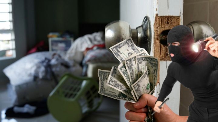 Ladrones entran a casa en Pachuca y roban 18,000 dólares