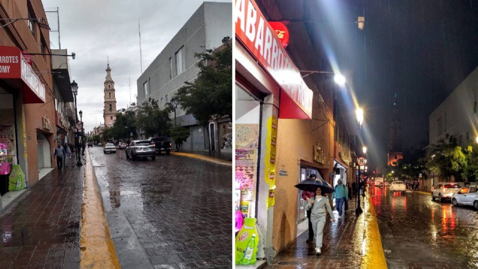 Fue ayer un día lluvioso en León.