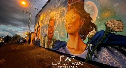 Por la masacre de 12 jóvenes pintan emotivo mural gigante en Salvatierra | FOTOS