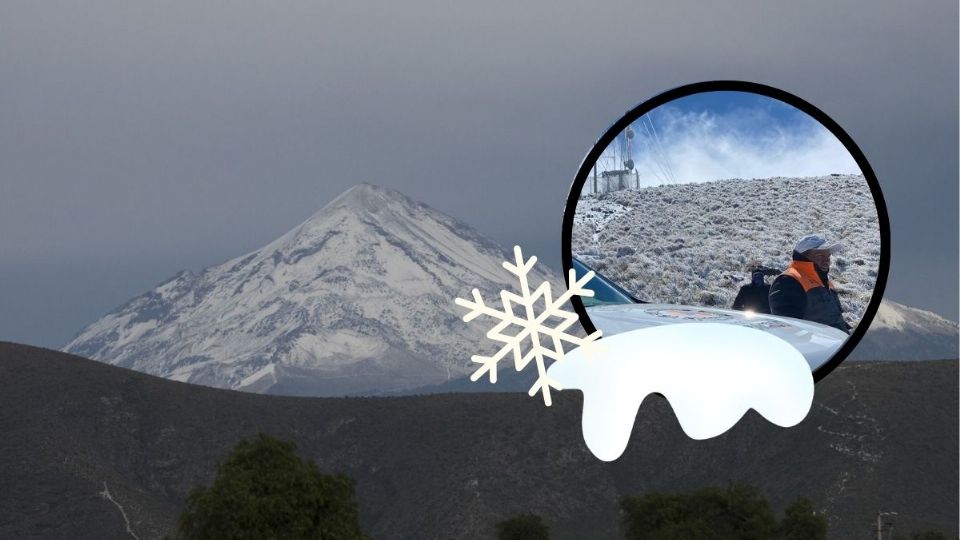 Caída de Nieve en el Pico de Orizaba y Cofre de Perote